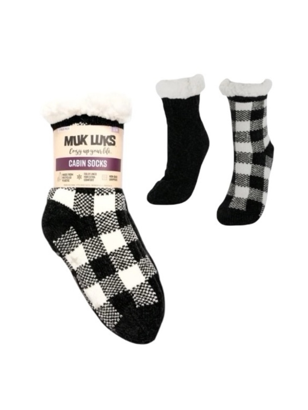 Muk Luks Original Chenille Cabin Socks